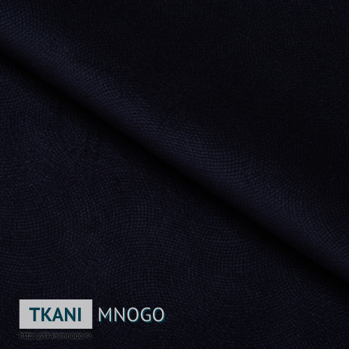 Фото материала велюра “34” (однотонный синий)