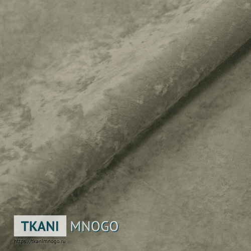 Фото ткани велюра “Own-7” (однотонный серый)