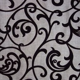 Рогожка С флоком - 282-9 (MS25-2) бежевый - Мебельная ткань С флоком
